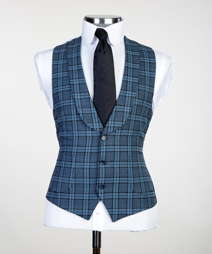 Refine Plaid Blue